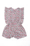 Delphine Playsuit Hibiscus Antique