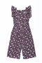 Wilde Jumpsuit London Flowers Boysenberry