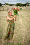 Lilas Dress Seventies Floral