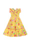 Lilas Dress Lemon Floral