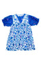 Lily Dress Blue Dahlia Patchwork