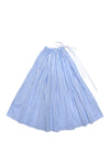 Cosmos Maxi Skirt Azure Stripe