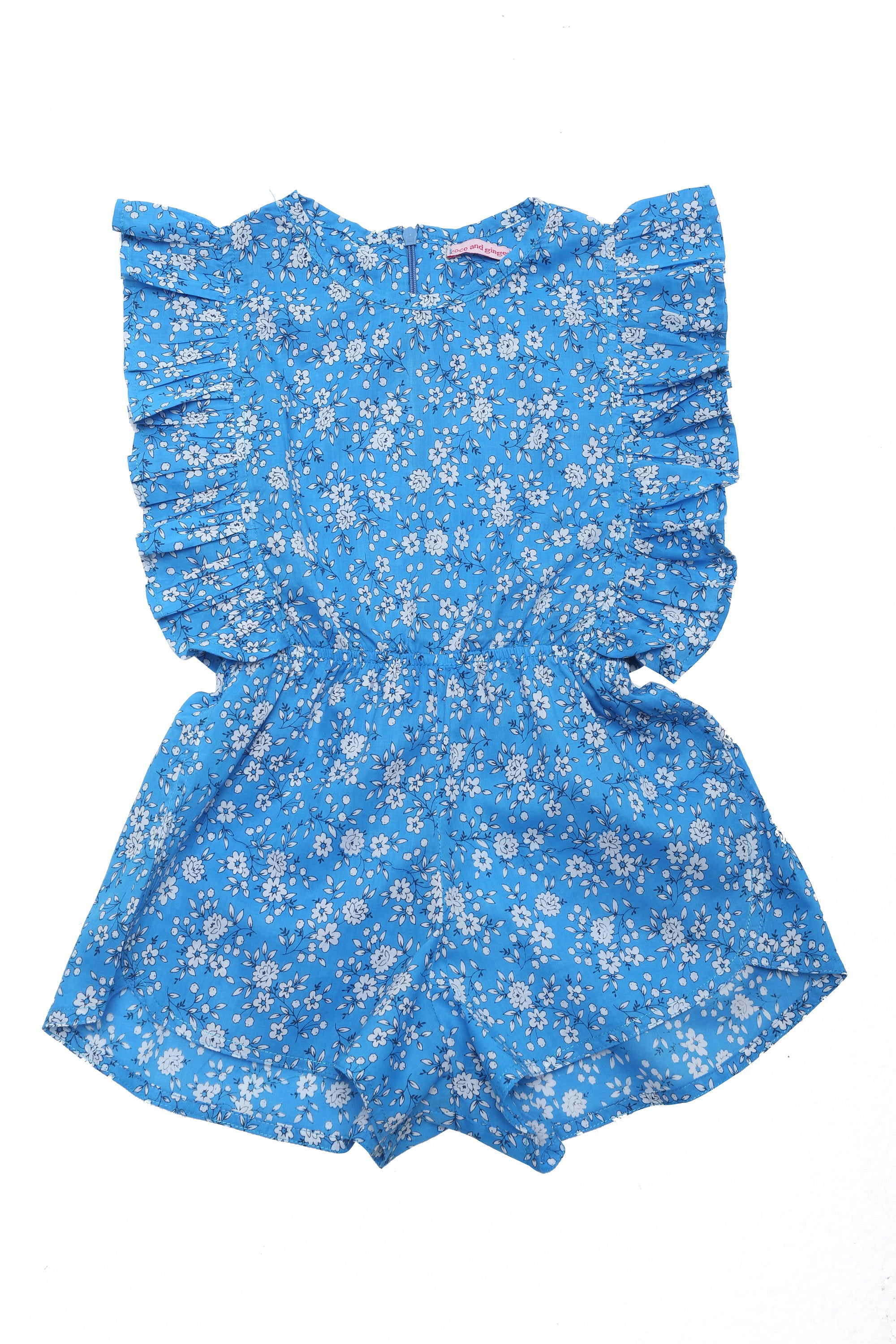 Delphine Playsuit - White Lace main image 0