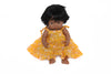 Doll - April Dress Yellow Whisper