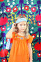 Allegra Dress Paprika with Hand Stitch