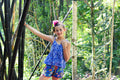 Aurora Short Azure Fiore (Older Girls)