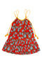 Liberty Dress Paprika Almond Blossom