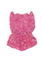 Delphine Playsuit Pink  multi Silk - Online Exclusive