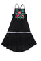 Lilac Dress Midnight Crocus Hand Stitch (Tween/Teen)