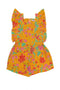 Tulip Playsuit Saffron Batik