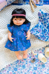 Doll - Joni Dress Sapphire Dahlia