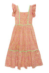 Lilas Dress Pink Moroccan