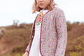 Leni Jacket Prairie Dot/ London Flowers Boysenberry